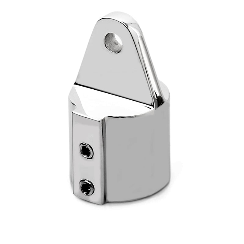 [Australia - AusPower] - Boat Top Hardware Bimini Top Hardware 7/8 inch and 1 Inch Eye End Cap Fitting 316 Stainless Steel Boat Top Parts Heavy Duty Bimini Bracket Rail Brace Bimini Top Accessories, Pack of 2 1 inch ID 