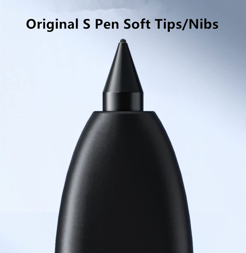 [Australia - AusPower] - [5Pcs Soft Tips] OEM Tab S8 Tips,Nibs [0.7mm] Replacement for Samsung Galaxy Tab S8/S8 Plus/S8 Ultra Stylus S Pen +Tools (S8/S8Plus/S8 Ultra Black) S8 Black 