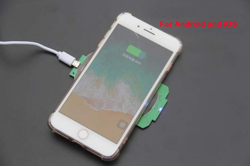 [Australia - AusPower] - Taidacent Three Coils Wireless Charger PCBA QI Standard DIY High Power 9V1.5A Wireless Charging Transmitter Module 