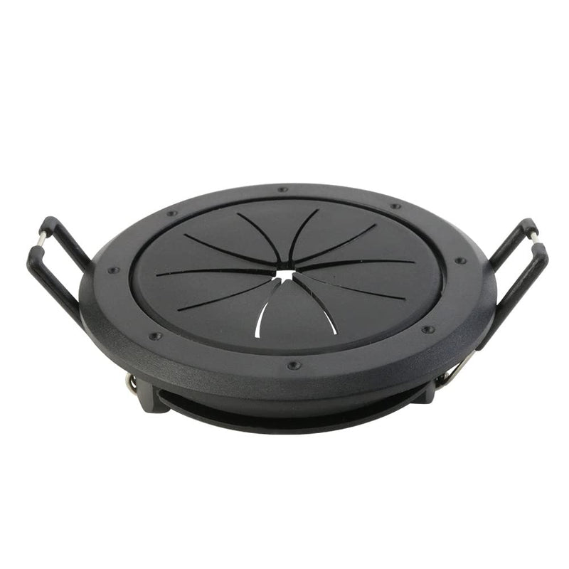 [Australia - AusPower] - Construct Pro Speedy Spring-Lock Cable Pass Through Port | 2 inch Diameter | Black CON6061SPZ 