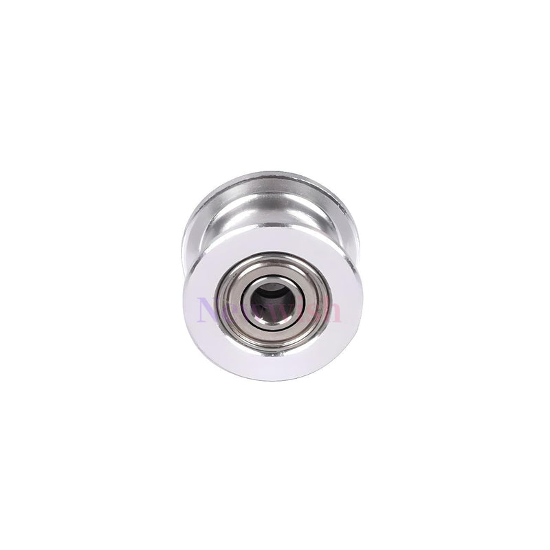 [Australia - AusPower] - Newwish GT2 Idler Pulley 16 Toothless Bore 3mm Width 6mm 16T GT2 Idler 3mm Bore for 3D Printer 6mm Width GT2 Timing Belt.(10pcs) GT2 Idler 6mm Width 