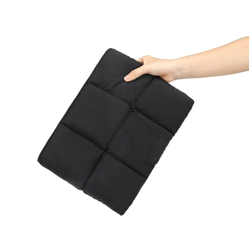[Australia - AusPower] - Canvaslife Puffy Laptop Sleeve 14 Inch 14.4 Inch, Quilted Puffer Laptop Case for Women, Pillow Case Compatible for 14.1 inch,MacBook Pro Air 14", 14 inch and 14 inch-14.4 inch Laptop (Black) Black 