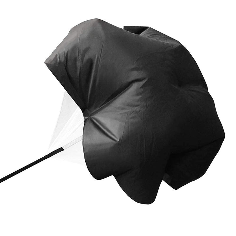 [Australia - AusPower] - KEYPOWER Running Speed Training 56" Parachute with Adjustable Strap Speed Chute Resistance Running Parachute for Kids Youth and Adults 1 Umbrella 