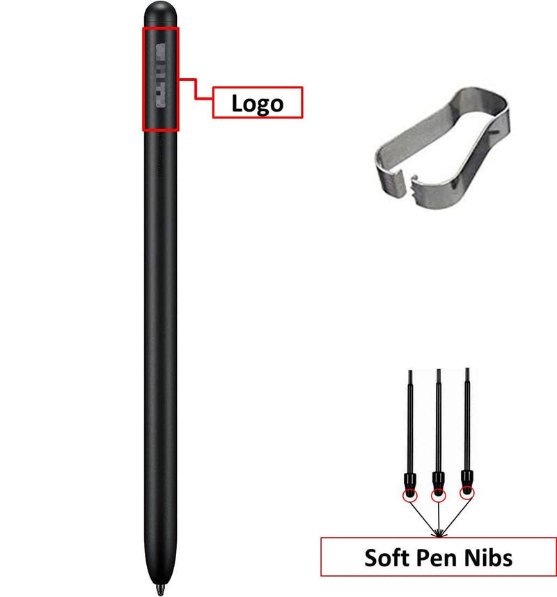 [Australia - AusPower] - Z Fold 4 S Pen Replacement for Samsung Galaxy Z Fold 4 and Z Fold 3 5G Stylus Pen Replacement Touch Pen +Tips (Phantom Black) Phantom Black 