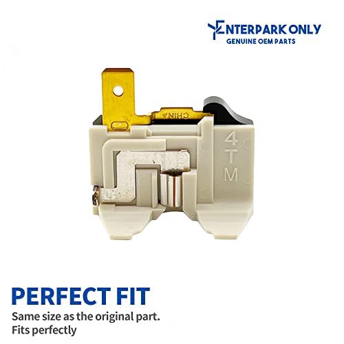 [Australia - AusPower] - (6750C-0004S Overload Enterpark) 6750C-0004S ORIGINAL KLIXON Produced for LG Refrigerator Overload Protector Replacement Part - Item code: 314TFBYY-520â€¦ 