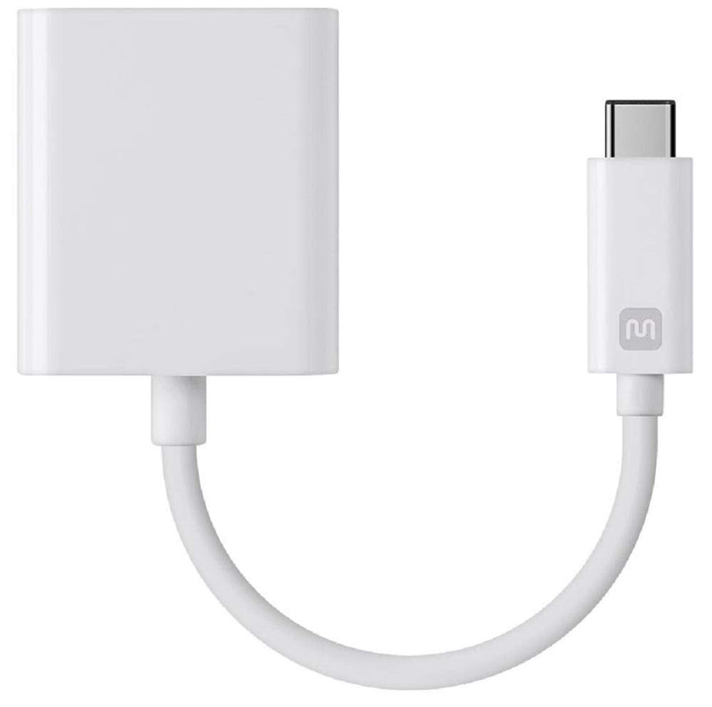 [Australia - AusPower] - Monoprice USB-C to Gigabit Ethernet Adapter - White, Network Adapter, RJ45 - Select Series 