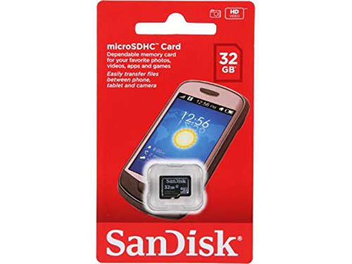 [Australia - AusPower] - SanDisk 32GB Class 4 Micro SDHC Memory Card work with Roku Ultra, Roku 4, Roku 3, Roku 2 Streaming Player with Everything but Stromboli (TM) Card Reader (SDSDQM-032G-B35) 
