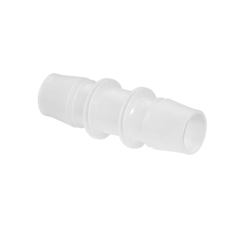 [Australia - AusPower] - Quickun Plastic Hose Barb Fitting, 1/2" x 1/2" Barbed Splicer Mender Joint Adapter Union Fitting (Pack of 5) 