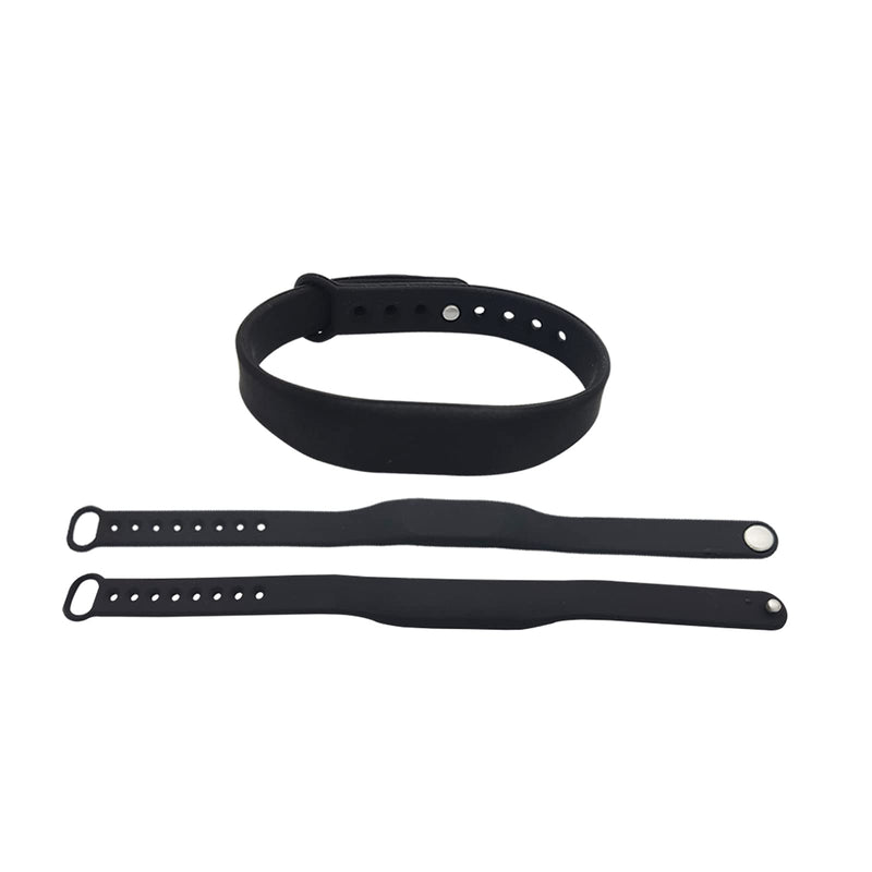 [Australia - AusPower] - HECERE 125Khz RFID Silicone Wristband/Bracelet 125Khz Read Only TK4100 Compatible with EM4100/EM4200 (Pack of 5) RFID 125Khz Read-only wristband 