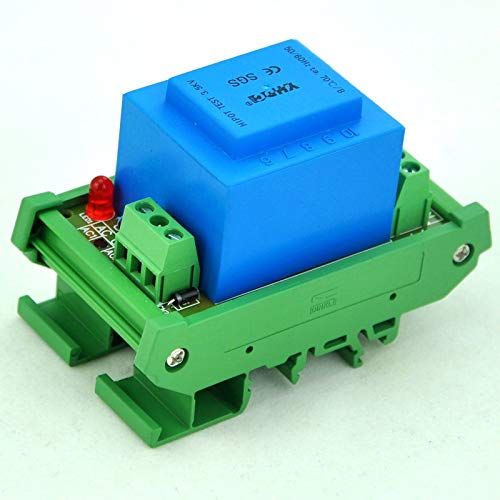 [Australia - AusPower] - Electronics-Salon 5 Watt(VA) DIN Rail Mount Power Transformer Module (in: 115VAC, Out: 24VAC) IN: 115VAC 