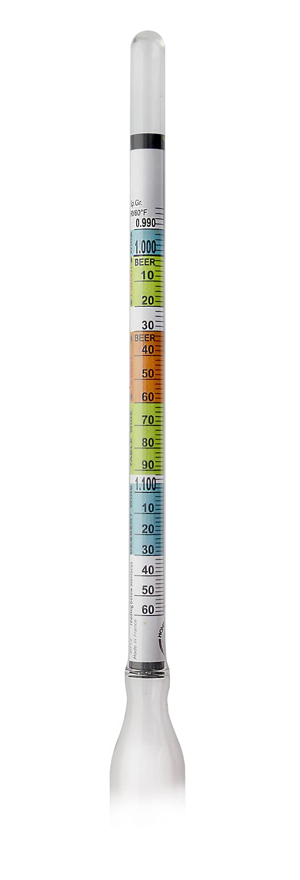 [Australia - AusPower] - Triple Scale Wine and Beer Hydrometer 