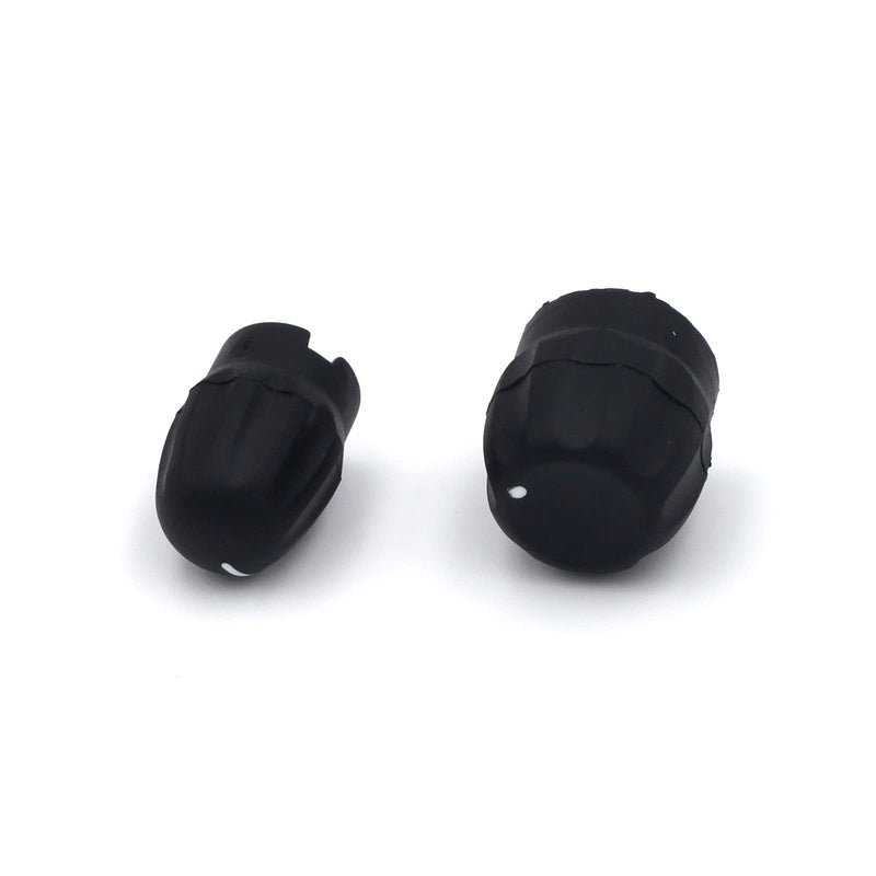 [Australia - AusPower] - Kymate Two Way Radio Volume and Channel Knob Button Cap for Motorola CP200 CP200D CP040 Pro5150 GP380 HT1250 CP150 CP180 EP450 DEP450 EX500 Walkie Talkie Replacement Accessories 2pair, KB-GP328 
