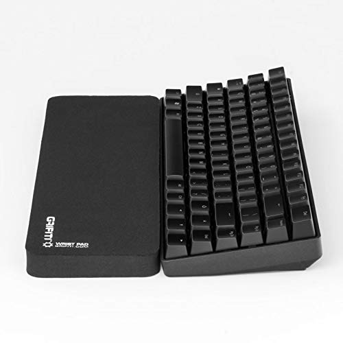 [Australia - AusPower] - Grifiti Fat Wrist Pad 12 Inch Wrist Rest for .75 Inch Thick Small Mechanical Keyboards, MacBooks, Laptops, and Notebooks (Wide 12 x 4 x .75) Wide 12 x 4 x .75 