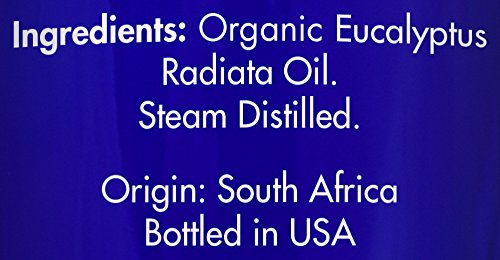 [Australia - AusPower] - Zongle USDA Certified Organic Eucalyptus Oil, Eucalyptus Radiata, 1 OZ 