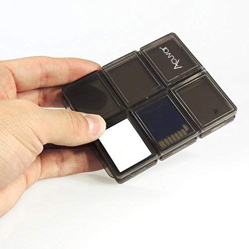 [Australia - AusPower] - Acuvar 12 slot SD/SDHC Memory Card Hard Plastic Cases 12 Slots 