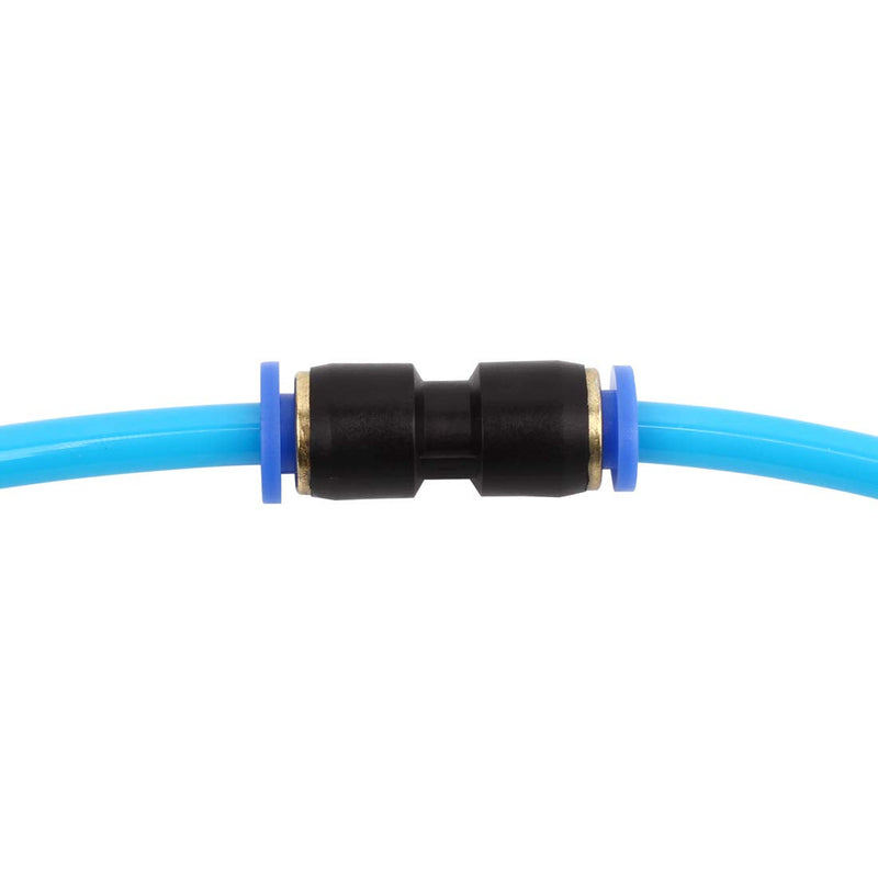 [Australia - AusPower] - SNS SPU-1/4 1/4" Tube OD Plastic Straight Union Pipe Tube Fitting Straight Pneumatic Connector(10 PCS) 