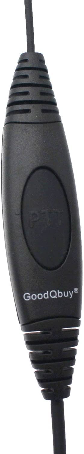 [Australia - AusPower] - Ear Bar Radio Earpiece Mic PTT Walkie Talkie Headset is Compatible with Midland/Alan Radio GXT250 GXT1000VP4 GXT1050VP4 LXT112 LXT118VP LXT500VP3 LXT600VP3 LXT118 XT511 2-pin 