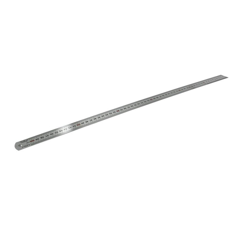 [Australia - AusPower] - Auniwaig Stainless Steel Ruler, 60cm/23.6-inch Straight Scale Ruler, Measuring Tool for Students, Engineering, Office, Architect, Drawing 