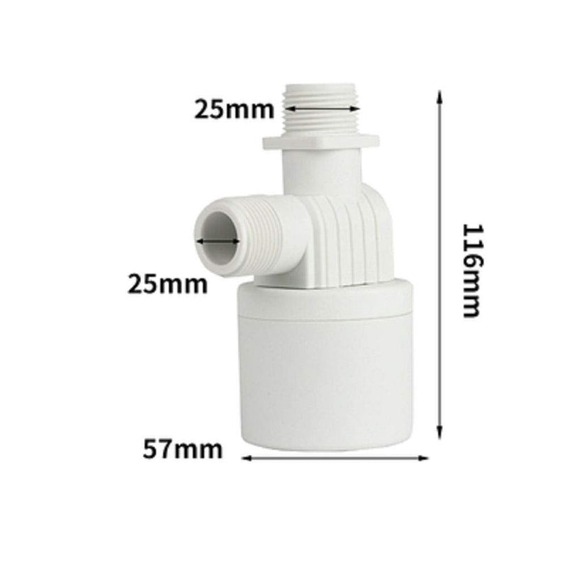 [Australia - AusPower] - Xuee 1/2"3/4" 1"Inner top Water Inlet Automatic Float Valve Water Level Control Valve, Used for Solar Water Tank Tower Pool (3/4") 0.75 Inch 