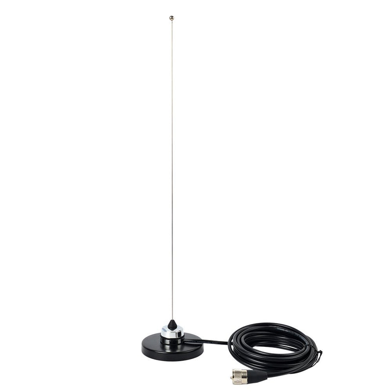 [Australia - AusPower] - HYS TC-MB90 NMO Mount Magnetic Base for Car Bus Taxi Mobile Radio Antenna W/5M(16.4ft) RG58 Coaxial Cable PL-259 Plug 