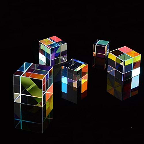 [Australia - AusPower] - 30mm X-Cube RGB Prism Dispersion Prism for Physics and Decoration 1pcs 