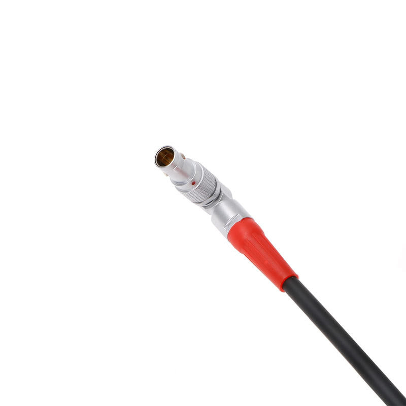 [Australia - AusPower] - Uonecn LBUS Cable ARRI Camera Lens Motor Line Rotate Right Angle 4-Pin Male to Straight 4-Pin Male Cable for ARRI LBUS FIZ MDR Focus CFORCE Lens Motor Cable 