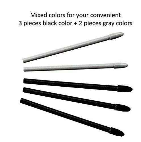 [Australia - AusPower] - VIESUP Touch Stylus S Pen Replacement Tips for Samsung Galaxy Note9 S Pen Tips/Nibs for Note 9 SM-N960U N960F/DS N9600 6.4" with Removal Tweezer [2 Black+ 3 Grey/Set] [ 2Set] 