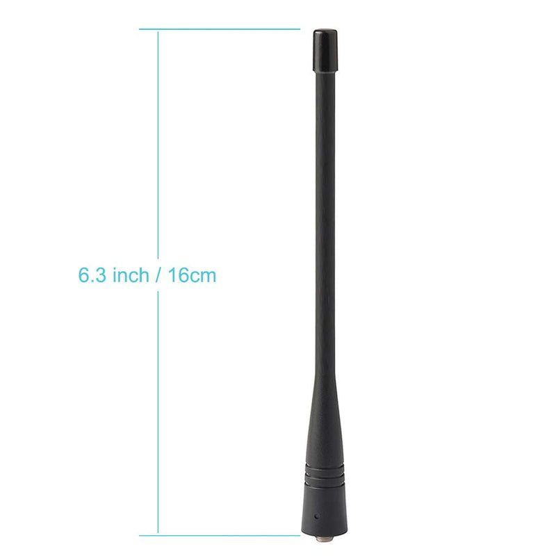 [Australia - AusPower] - Bingfu UHF 400-470MHz Two Way Radio Antenna Replacement Walkie Talkie SMA Female Antenna 2-Pack Compatiable with BaoFeng BF-888S Arcshell AR-5 AR-6 AR-7 Retevis H-777 H-777S Kenwood Two Way Radio 