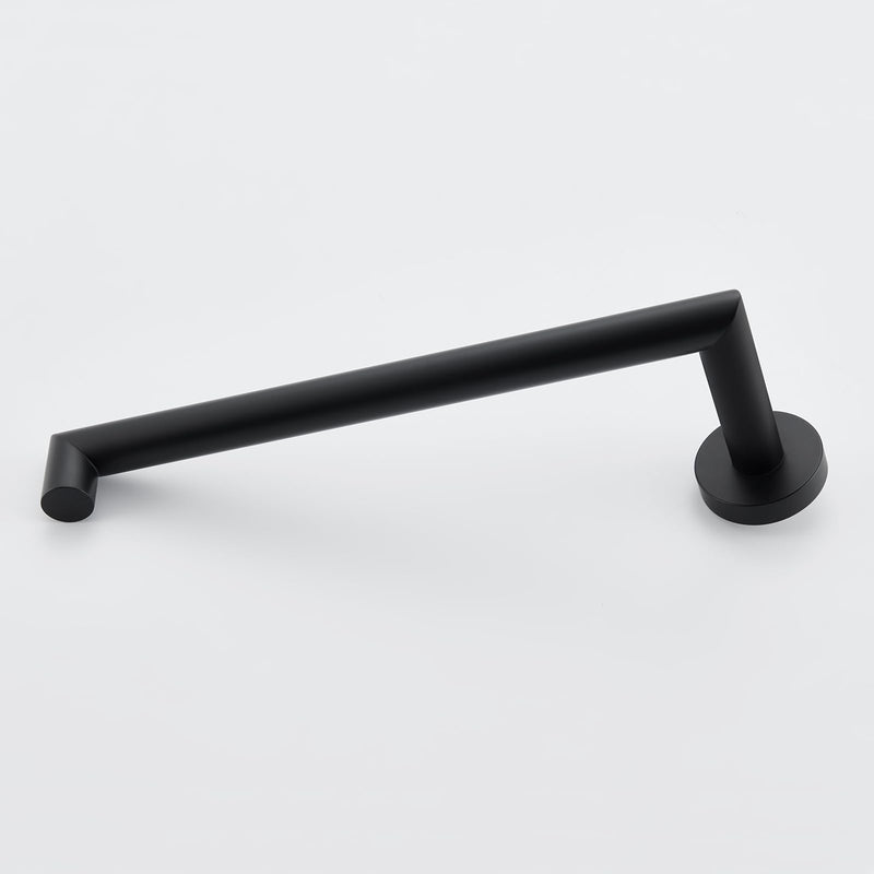 [Australia - AusPower] - Bathroom Towel Holder Matte Black, Suyar SUS304 Stainless Steel Hand Towel Bar, Kitchen Towel Rack Wall Mounted 