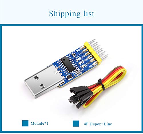 [Australia - AusPower] - WitMotion USB-UART Converter 3-in-1 Multifunctional(USB to TTL/ USB to RS232/ USB to RS485) 3.3-5V Serial Adapter, with CH340 chip Compatible with Windows 7,8,Linux,Arduino for Development Projects 