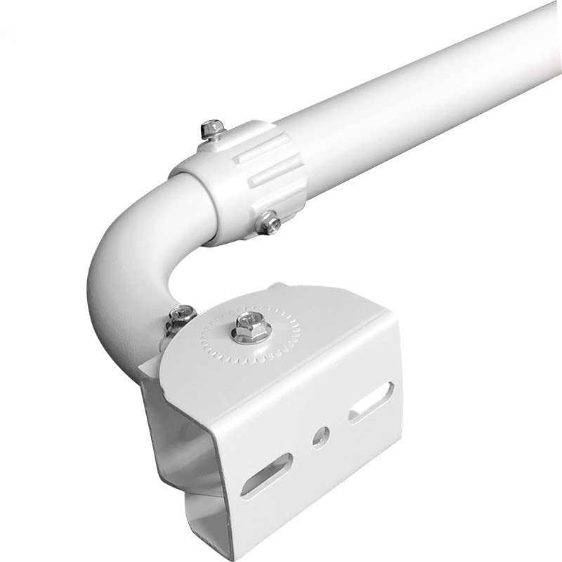 [Australia - AusPower] - V-Fiabilidad J-Shaped Security Camera Mounting Bracket Extender Pole,30-60cm Adjustable Ceiling Mount Bracket for CCTV Surveillance Camera 