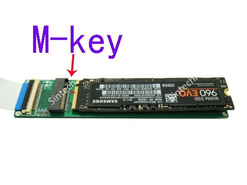 [Australia - AusPower] - Sintech M.2 (NGFF) nVME SSD to Mini PCIe Adapter with 20cm Cable 