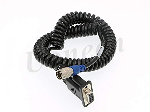[Australia - AusPower] - Uonecn Hirose 4-Pin Male Trimble Geodimeter Total Station to Data Collector Cable Surveying Carlson TDS 