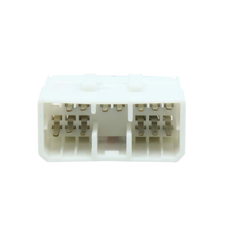 [Australia - AusPower] - uxcell DC 12V 14 Pin Car Female DVD Radio Wire Harness Adapter Connector for Subaru 