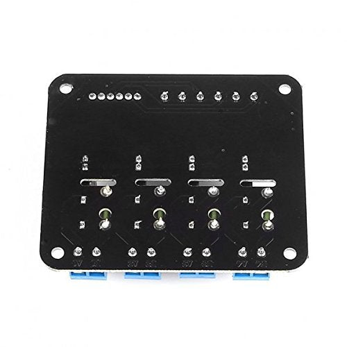 [Australia - AusPower] - SainSmart 5V 2A 4 Channel Solid State Relay Module High Level Trigger Black for Arduino Uno Duemilanove MEGA2560 MEGA1280 ARM DSP PIC 
