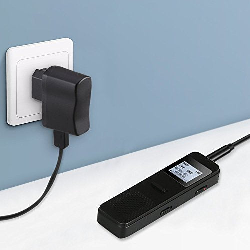 [Australia - AusPower] - AGPTEK 3.5mm Male Jack to USB Charge and Data Cable for iPod Shuffle, SYRYN Waterproof MP3 Player, Headphones, Black 