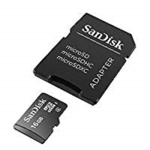 [Australia - AusPower] - SanDisk SDSDQM-016G-B35A 16 GB Class 4 MicroSDHC Memory Card with SD Adapter 