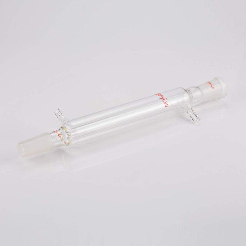 [Australia - AusPower] - StonyLab Borosilicate Glass Liebig Condenser with 24/40 Joint 200 mm Jacket Length Lab Glass Condenser 