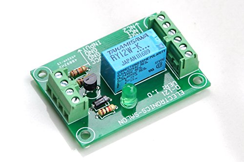 [Australia - AusPower] - ELECTRONICS-SALON DPDT Signal Relay Module, 12Vdc, RY12W-K Relay. Has Assembled. DC 12V 