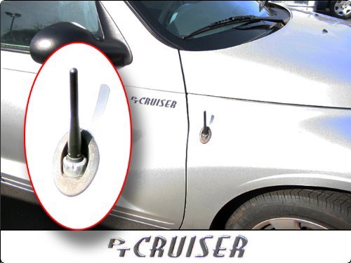 [Australia - AusPower] - CravenSpeed Stubby Antenna Replacement for the Chrysler PT Cruiser 2000-2010 | 3.2 inches 