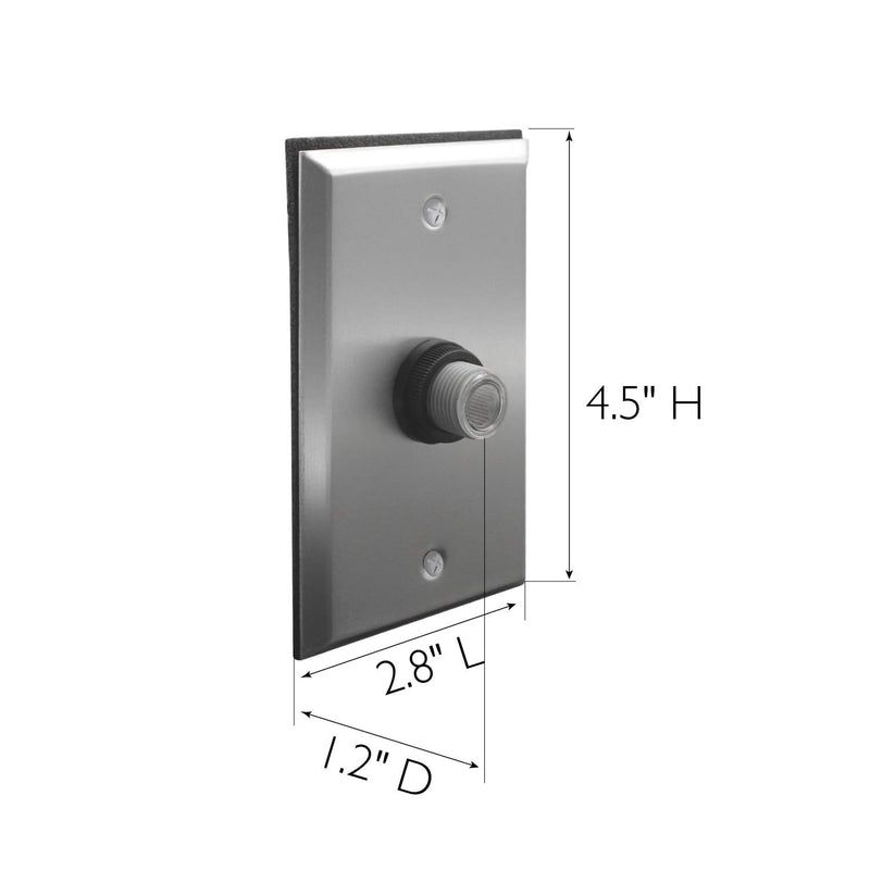 [Australia - AusPower] - Design House 588103 Fixed Position Mount 120-Volt Outdoor Wall Plate Photocontrol, Commercial/Residential Use, Dusk to Dawn Sensor 