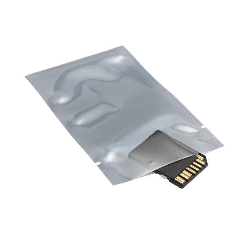 [Australia - AusPower] - uxcell Antistatic Shield Shielding Bag, Flat Open Top Anti Static Bag for Electronic Devices, 2x4 inch(60x100mm), 25 PCS 
