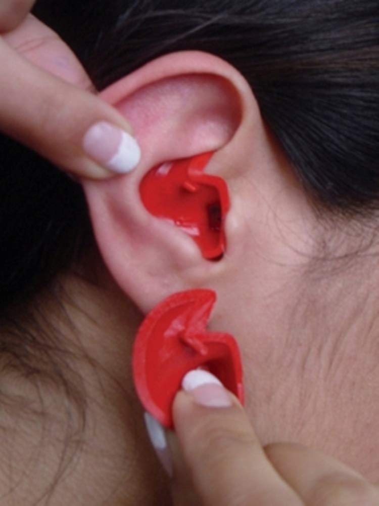 [Australia - AusPower] - Doc's Proplugs Vented Ear Plug Clear No Leash Size Large 