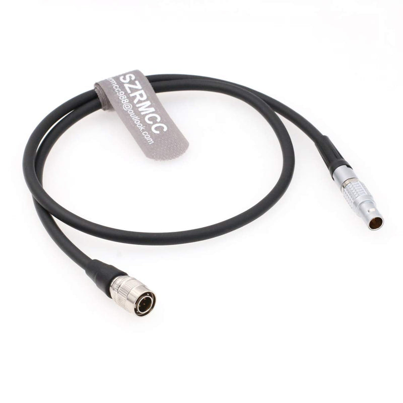 [Australia - AusPower] - SZRMCC Hirose 4 Pin Male to 0B 4 Pin Male Power Cable for Sony F5 F55 ARRI Amira Camera to Teradek Cube 