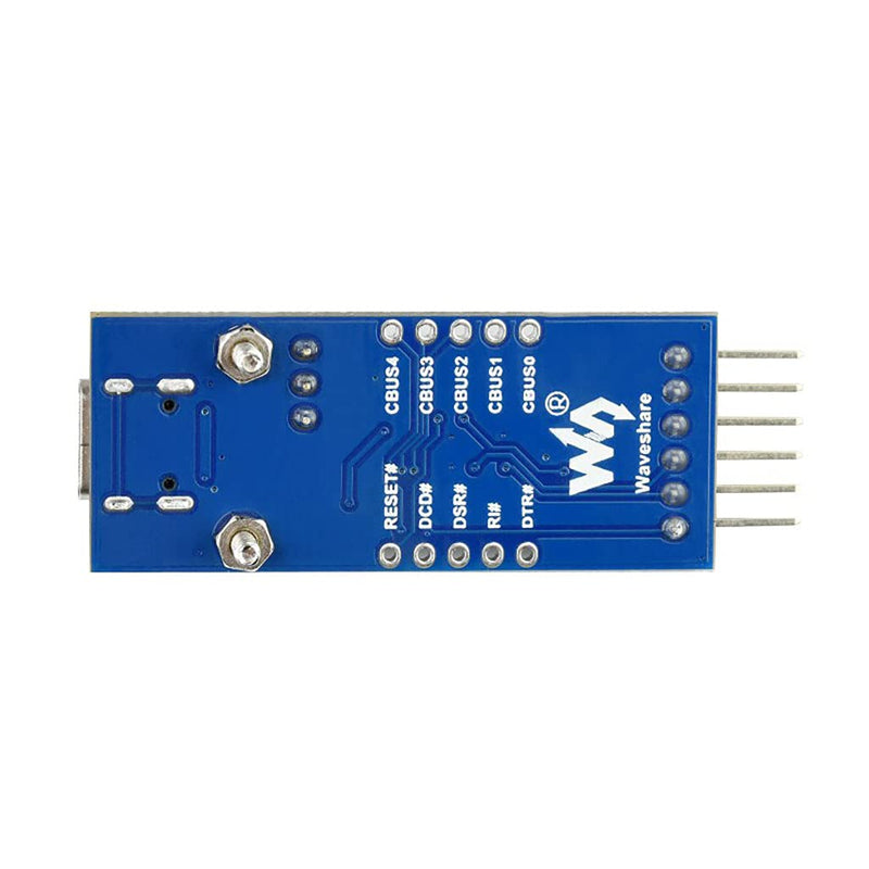 [Australia - AusPower] - FT232 USB to UART (TTL) Communication Module, USB-C Connector, Compatible 3.3V/5V Logic Level, Supports Mac OS, Linux, Android, Wince, Windows 7/8/8.1/10/11... FT232 USB UART Board (Type C) 