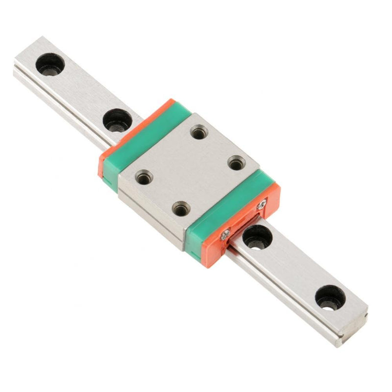 [Australia - AusPower] - Linear Guide Rail, LWL7B 7mm Width Miniature Linear Rail Guide Slide Block DIY 3D Printer and CNC Machine(70MM) 