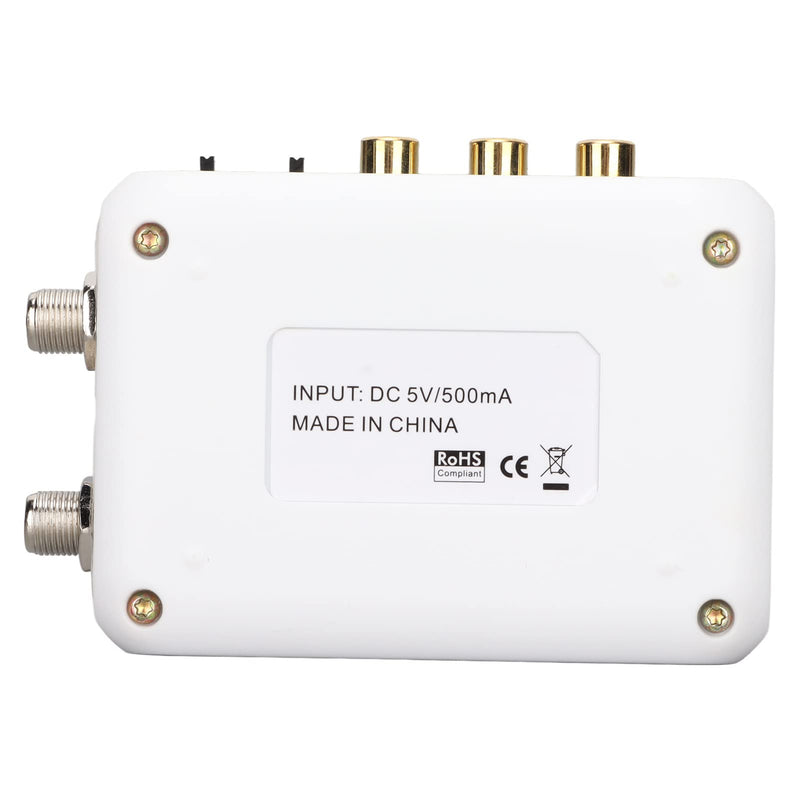 [Australia - AusPower] - Dilwe HDMI RF Modulator, Support PAL/NTSC Format Output RCA to RF Modulator 1080P PLL Control of VHF Operating Frequency for Home TV Replacement 