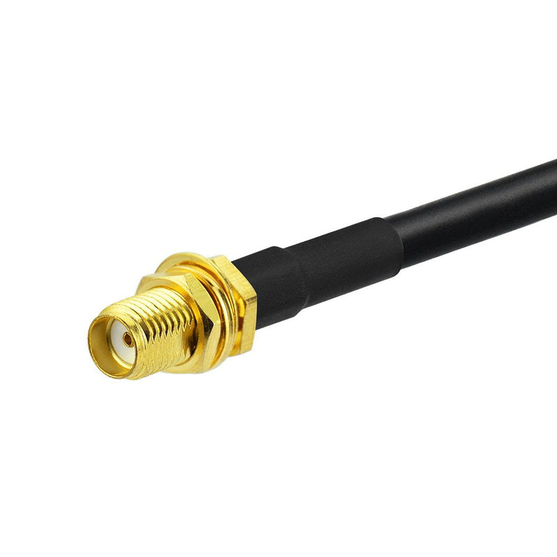 [Australia - AusPower] - Bingfu Ham Radio Antenna Adapter Cable SMA Female to UHF SO239 Female RG58 Coaxial Jumper Cable 60cm 2 feet for Handheld Ham Radio Two Way Radio Kenwood Wouxun Baofeng BF-F8HP UV-5R UV-82 BF-888S GT-3 