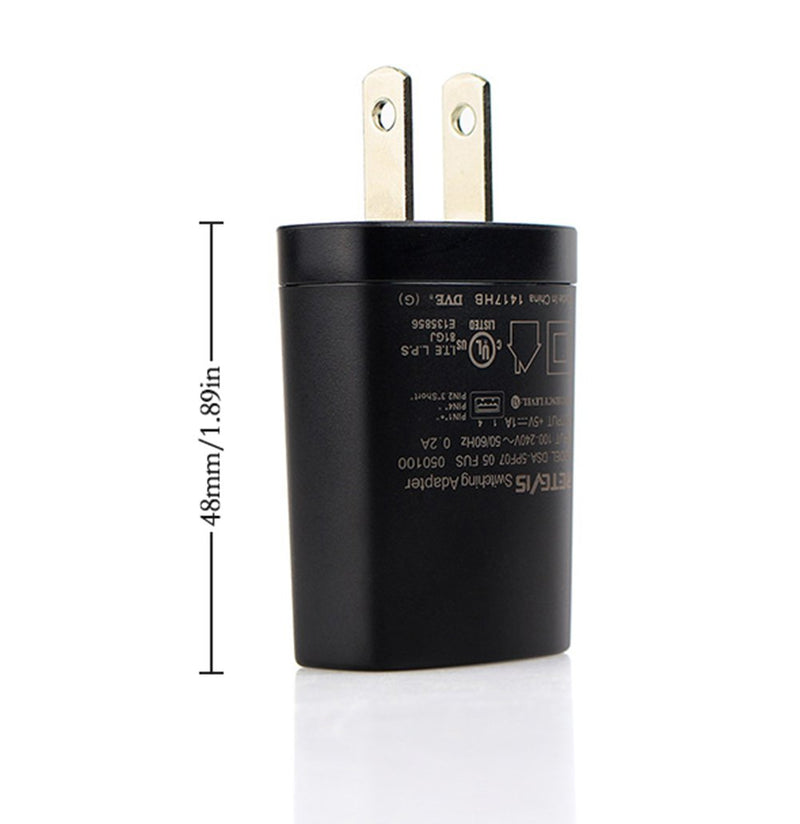 [Australia - AusPower] - Retevis H-777 Charger Adapter 5V 1A USB Adapter Charger for Retevis H-777 RT19 RT7 RT16 RT68 H777S RT49 RT18 RT27 RT17 RT21V RT47 RB26 RT-5R RT76P Walkie Talkie Retekess V-112 V-115 FM Radio (1 Pack) 
