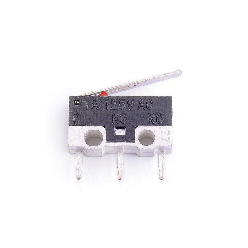 [Australia - AusPower] - Cylewet 25Pcs AC 1A 125V 3Pin SPDT Limit Micro Switch Long Hinge Lever for Arduino (Pack of 25) CYT1073 